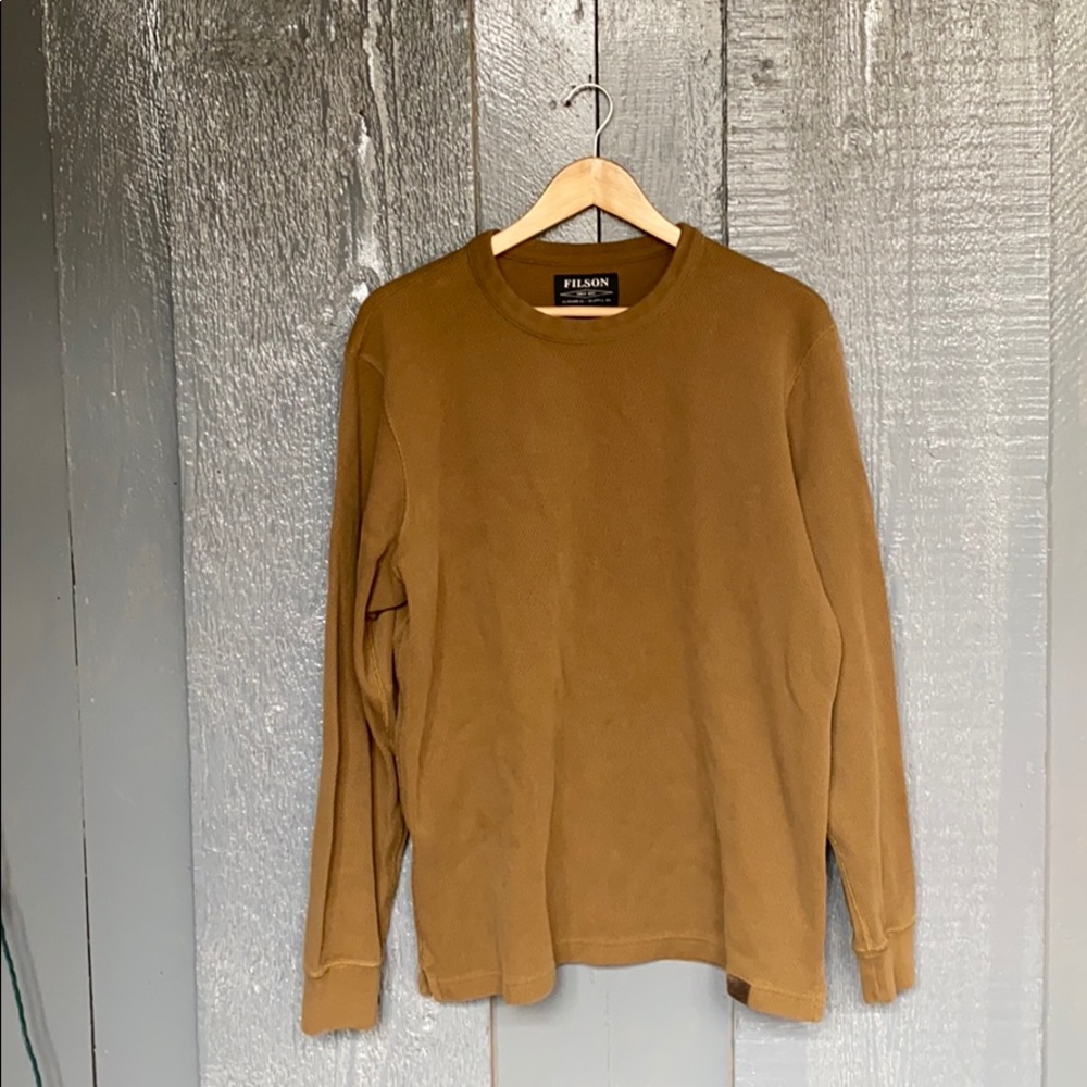 Filson Waffle Knit - Caramel Brown